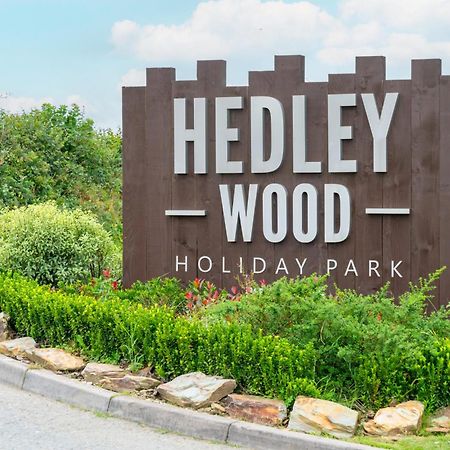 Camping Pods Hedley Wood Holiday Park Bridgerule Bagian luar foto