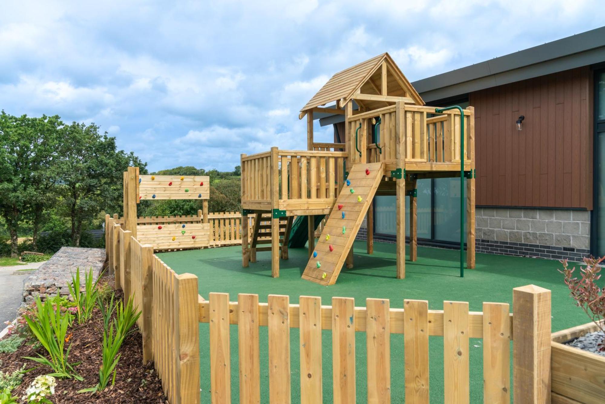 Camping Pods Hedley Wood Holiday Park Bridgerule Bagian luar foto